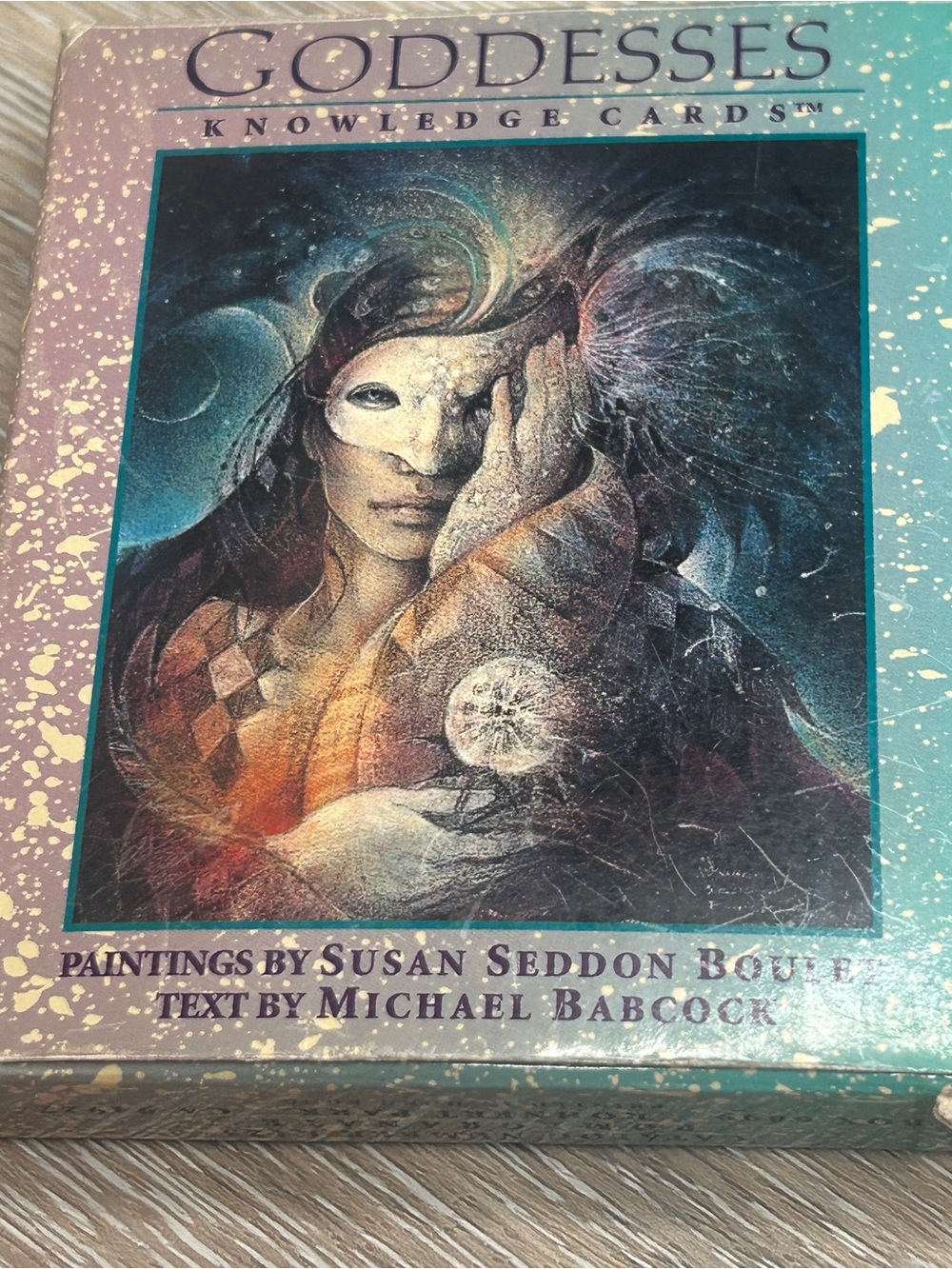 Goddesses Knowledge Cards Oracle Deck Susan Seddon Boulet Pomegranate Vintage